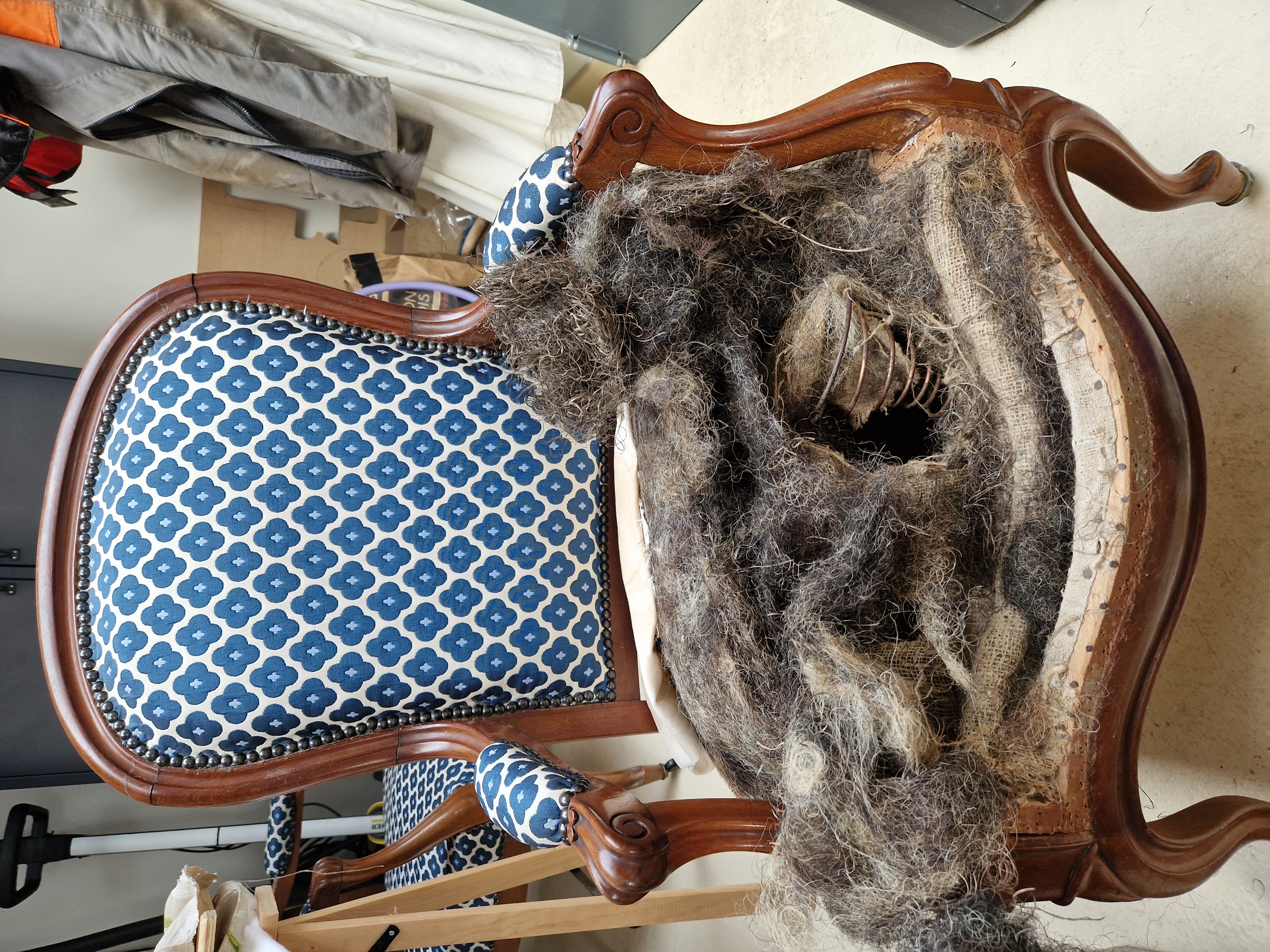 Paire de fauteuils Louis Philippe